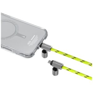 Universali virvelė telefonui kabelis 2in1 Skinarma Dyno Ve USB-C/USB-C niteglow - Image 3