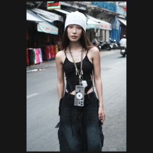 Universali virvelė telefonui kabelis 2in1 Skinarma Dyno Ve USB-C/USB-C juodos spalvos - Image 4