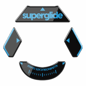 Superglide 1 (Type-S) Glass Skates Logitech G900 & G903 Black (Juodi) Pakaitiniai Mouse Feet