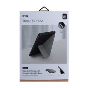 UNIQ dėklas Transforma Rigor Apple iPad 10.2"(2019) juodos spalvos - Image 5