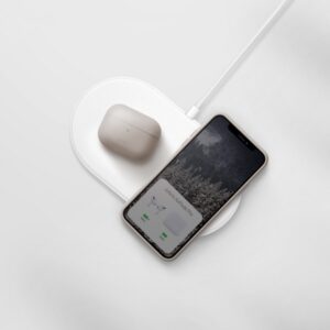 UNIQ dėklas Lino AirPods ProSilicone juodos spalvos - Image 5