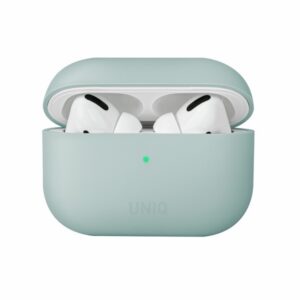 UNIQ dėklas Lino AirPods ProSilicone žalios spalvos - Image 1