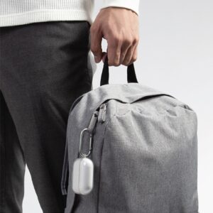 UNIQ dėklas Glase AirPods Pro dūmų spalvos - Image 8