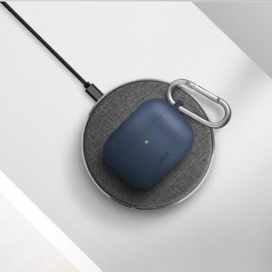 UNIQ dėklas Vencer AirPods ProSilicone pilkos spalvos - Image 10