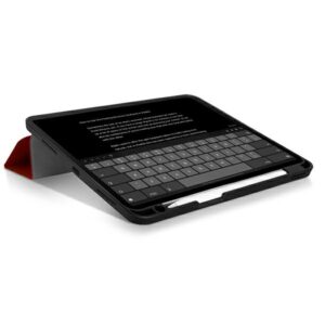 UNIQ dėklas Transforma Rigor Apple iPad Air 10,9" (2020) raudonos spalvos Antimicrobial - Image 4
