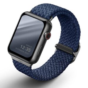 UNIQ apyrankė Aspen Apple Watch 40/38/41mmSeries 1/2/3/4/5/6/7/8/9/SE/SE2 pinta mėlynos spalvos - Image 1