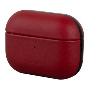 UNIQ dėklas Terra AirPods ProGenuine Leather raudonos spalvos - Image 1