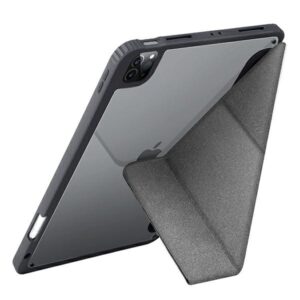 UNIQ dėklas Moven Apple iPad Pro 12,9" (2021) Antimicrobial pilkos spalvos - Image 3