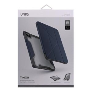 UNIQ dėklas Trexa Apple iPad Pro 11" 2021/2020 Apple iPad Air 10.9" (2022/2020) Antimicrobial mėlynos spalvos - Image 8