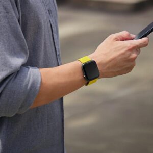 UNIQ apyrankė Revix Apple Watch Series1/2/3/4/5/6/7/8/9/SE/SE2/Ultra/Ultra 2 42/44/45/49mm. Reversible Magnetic rožinės spalvos - Image 4