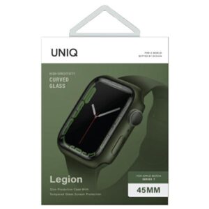 UNIQ dėklas Legion Apple Watch Series 7/8/9 45mm žalios spalvos - Image 2