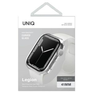 UNIQ dėklas Legion Apple Watch Series 7/8/9 41mm skaidrus - Image 2