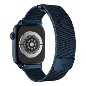 UNIQ apyrankė Dante Apple Watch Series1/2/3/4/5/6/7/8/9/SE/SE2 42/44/45mm Stainless Steel mėlynos spalvos - Image 2