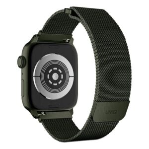 UNIQ apyrankė Dante Apple Watch Series1/2/3/4/5/6/7/8/9/SE/SE2 42/44/45mm Stainless Steel žalios spalvos - Image 2