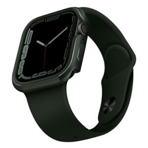 UNIQ dėklas Valencia Apple Watch Series4/5/6/7/8/9/SE/SE2 45/44mm. žalios spalvos