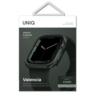 UNIQ dėklas Valencia Apple Watch Series4/5/6/7/8/9/SE/SE2 45/44mm. žalios spalvos - Image 3