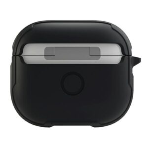UNIQ dėklas Valencia AirPods 3 juodos spalvos Antimicrobial - Image 2