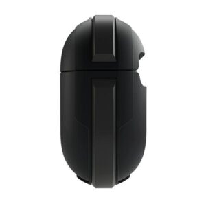 UNIQ dėklas Valencia AirPods 3 juodos spalvos Antimicrobial - Image 3