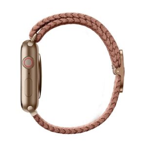 UNIQ apyrankė Aspen Apple Watch 44/42/45 mmSeries 1/2/3/4/5/6/7/8/9/SE/SE2 rožinės spalvos - Image 3