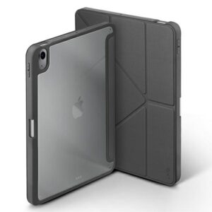 UNIQ dėklas Moven Apple iPad Air 10.9" (2022/2020) Apple iPad Air 11" (2024) Antimicrobial pilkos spalvos