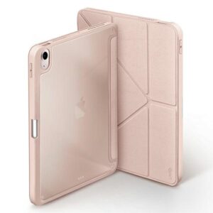 UNIQ dėklas Moven Apple iPad Air 10.9" (2022/2020) Apple iPad Air 11" (2024) Antimicrobial rožinės spalvos