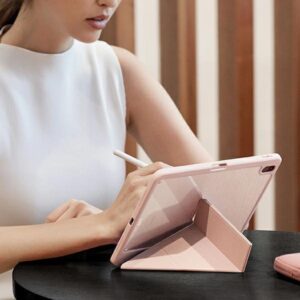 UNIQ dėklas Moven Apple iPad Air 10.9" (2022/2020) Apple iPad Air 11" (2024) Antimicrobial rožinės spalvos - Image 5