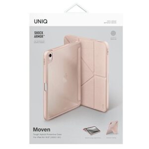 UNIQ dėklas Moven Apple iPad Air 10.9" (2022/2020) Apple iPad Air 11" (2024) Antimicrobial rožinės spalvos - Image 6