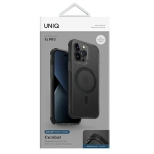 UNIQ dėklas Combat Apple iPhone 14 Pro 6,1"Magclick Charging juodos spalvos - Image 8