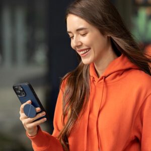 Uniq dėklas Novo Apple iPhone 14 Plus / 15 Plus 6.7" juodos spalvos - Image 4