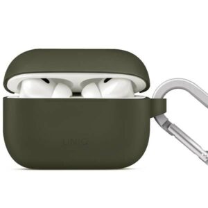 UNIQ dėklas Vencer AirPods Pro 2 gen.Silicone (2022/2023) zielony/moss green
