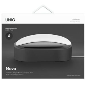 UNIQ Nova docking station Magic Mouse pilkos spalvos - Image 4
