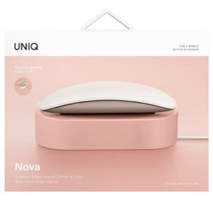UNIQ Nova docking station Magic Mouse rožinės spalvos - Image 4