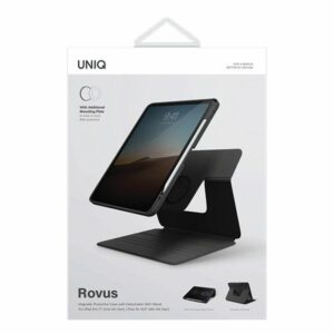 UNIQ dėklas Rovus Apple iPad Pro 11" (2020-2022) / Air 10.9" (2020-2022) juodos spalvos - Image 10