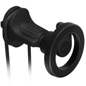 UNIQ automobilinis telefono magnetinis laikiklis TrelixCar Air Vent Mount juodos spalvos - Image 2