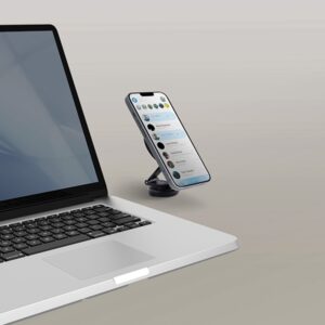 UNIQ universalus magnetinis telefono laikiklis Velo juodos spalvos - Image 7