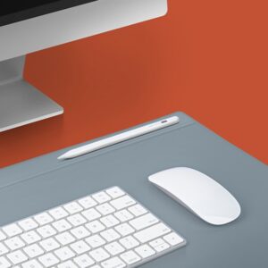 UNIQ Hagen dvipusis magnetinis kilimėlis stalui juodos ir mėlynos spalvos geltonos ir pilkos spalvos - Image 4