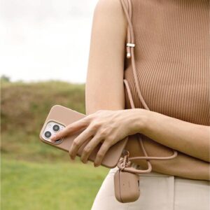 UNIQ dėklas Coehl Haven AirPods Pro 2(2022/2023) rudos spalvos - Image 5