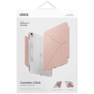 UNIQ dėklas Camden Click Apple iPad Air 11" (2024/2025) / Apple iPad Air 10.9" (2022/2020) rožinės spalvos - Image 10