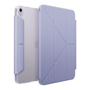 UNIQ dėklas Camden Click Apple iPad Air 11" (2024/2025) / Apple iPad Air 10.9" (2022/2020) violetinės spalvos