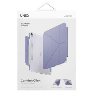 UNIQ dėklas Camden Click Apple iPad Air 11" (2024/2025) / Apple iPad Air 10.9" (2022/2020) violetinės spalvos - Image 10