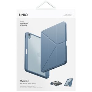 UNIQ dėklas Moven Apple iPad Air 11" (2024/2025) mėlynos spalvos - Image 7