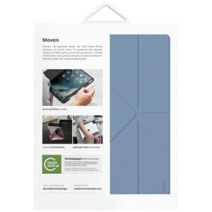 UNIQ dėklas Moven Apple iPad Air 13" (2024/2025) mėlynos spalvos - Image 8