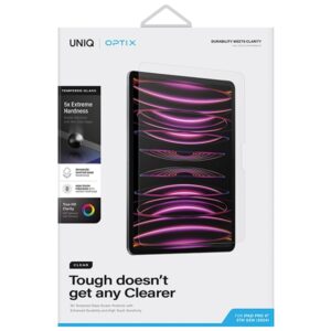 UNIQ Optix Clear Apple iPad Pro 11" (2024) apsauginis stiklas su aplikatoriumi - Image 6