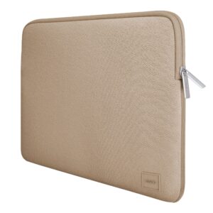 UNIQ krepšys Cyprus nešiojamo kompiuterio dėklas 14" rudos spalvos water-resistant neoprene