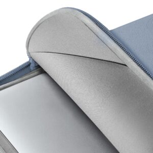 UNIQ krepšys Cyprus nešiojamo kompiuterio dėklas 14" mėlynos spalvos water-resistant neoprene - Image 4