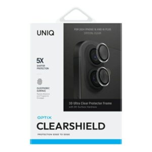 UNIQ Optix Clear Camera Lens Protector Apple iPhone 16 6.1" / 16 Plus 6.7" crystal clear su aplkatoiumi - Image 2