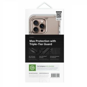 UNIQ dėklas Combat Apple iPhone 16 Pro Max 6.9" Magclick Charging geltonos spalvos - Image 5