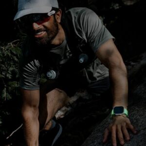 UNIQ apyrankė Stride SE Apple Watch 42/41/40mm FKM Rubber Strap lume - Image 6