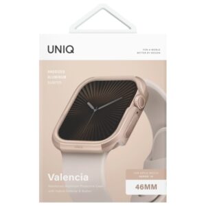 UNIQ dėklas Valencia Apple Watch Series 46mm aukso spalvos - Image 2