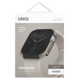 UNIQ dėklas Valencia Apple Watch Series 46mm sidabro spalvos - Image 5
